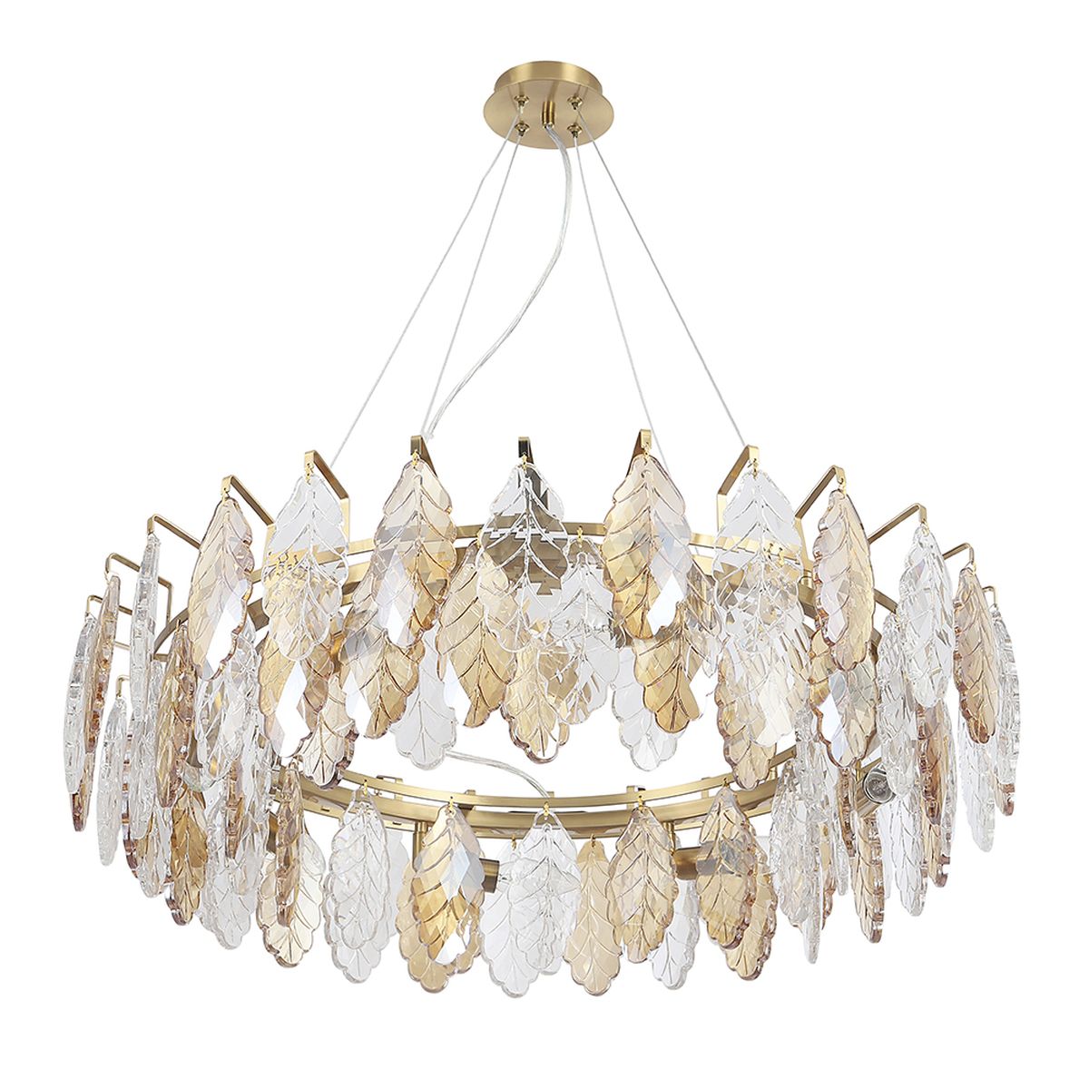 Подвесная люстра Crystal Lux Trevi SP8 Brass 2