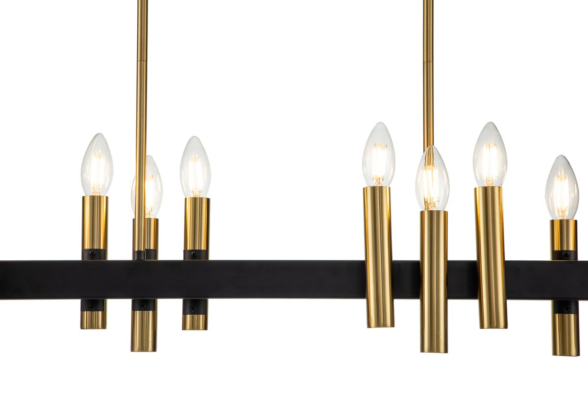 Подвесная люстра Indigo Cero 13009/16RL Black V000209 1