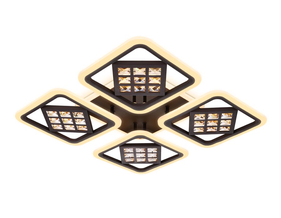 Потолочная светодиодная люстра Ambrella light Ice FA287 1