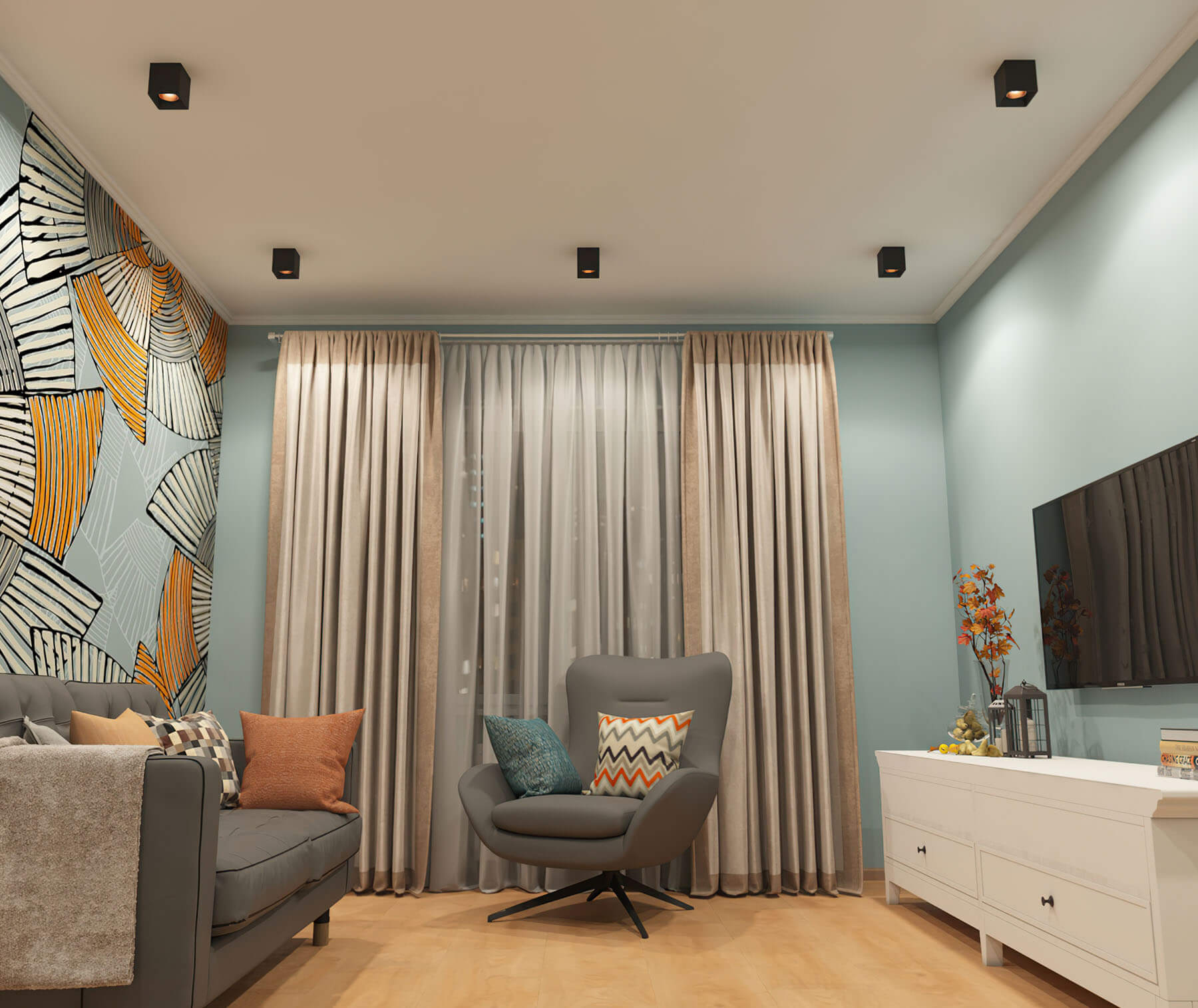 Накладной светильник Denkirs DK3080-BBR 1