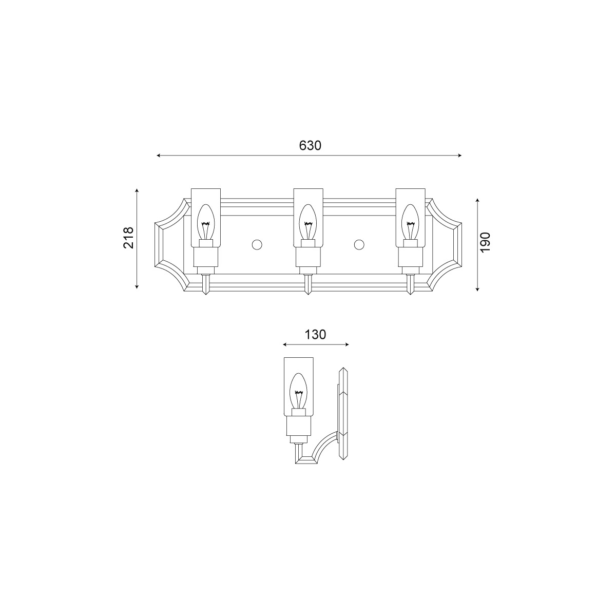 Бра Vele Luce Elsa VL4214W03 4