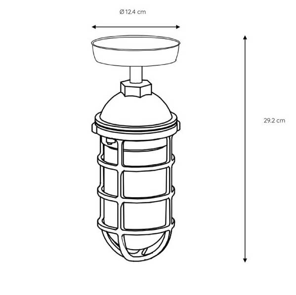 Уличный светильник Lucide Limal 11875/01/30 изображение 2 Уличный светильник Lucide Limal 11875/01/30 Фото № 2