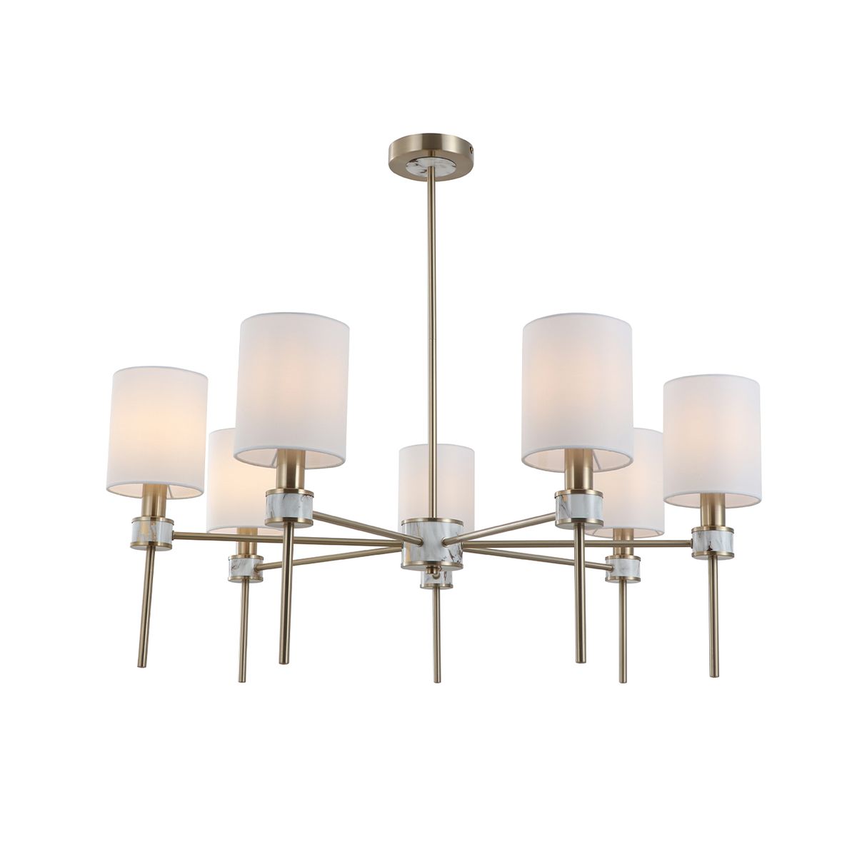 Подвесная люстра Indigo Poesia 13035/8R Brass V000578