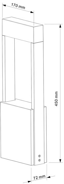 Уличный светодиодный светильник Deko-Light Chertan 733043 изображение 2 Уличный светодиодный светильник Deko-Light Chertan 733043 Фото № 2