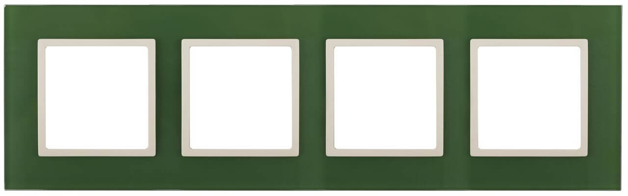 Рамка 4-постовая ЭРА Elegance 14-5104-27 Б0034535