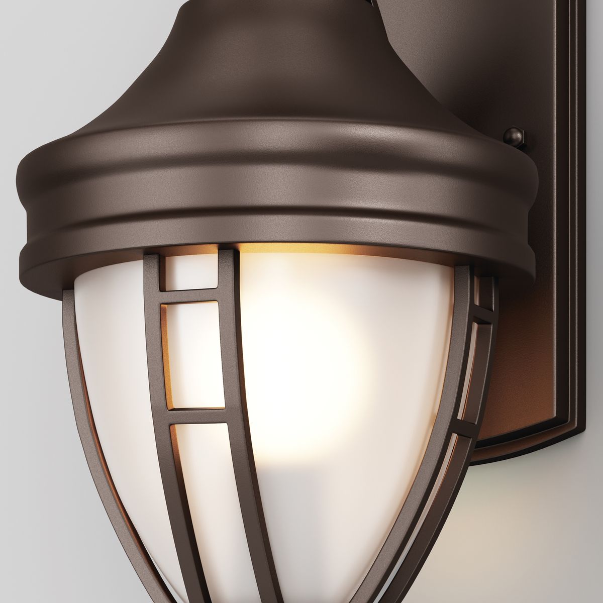 Уличный настенный светильник Maytoni Novara O027WL-01B 4