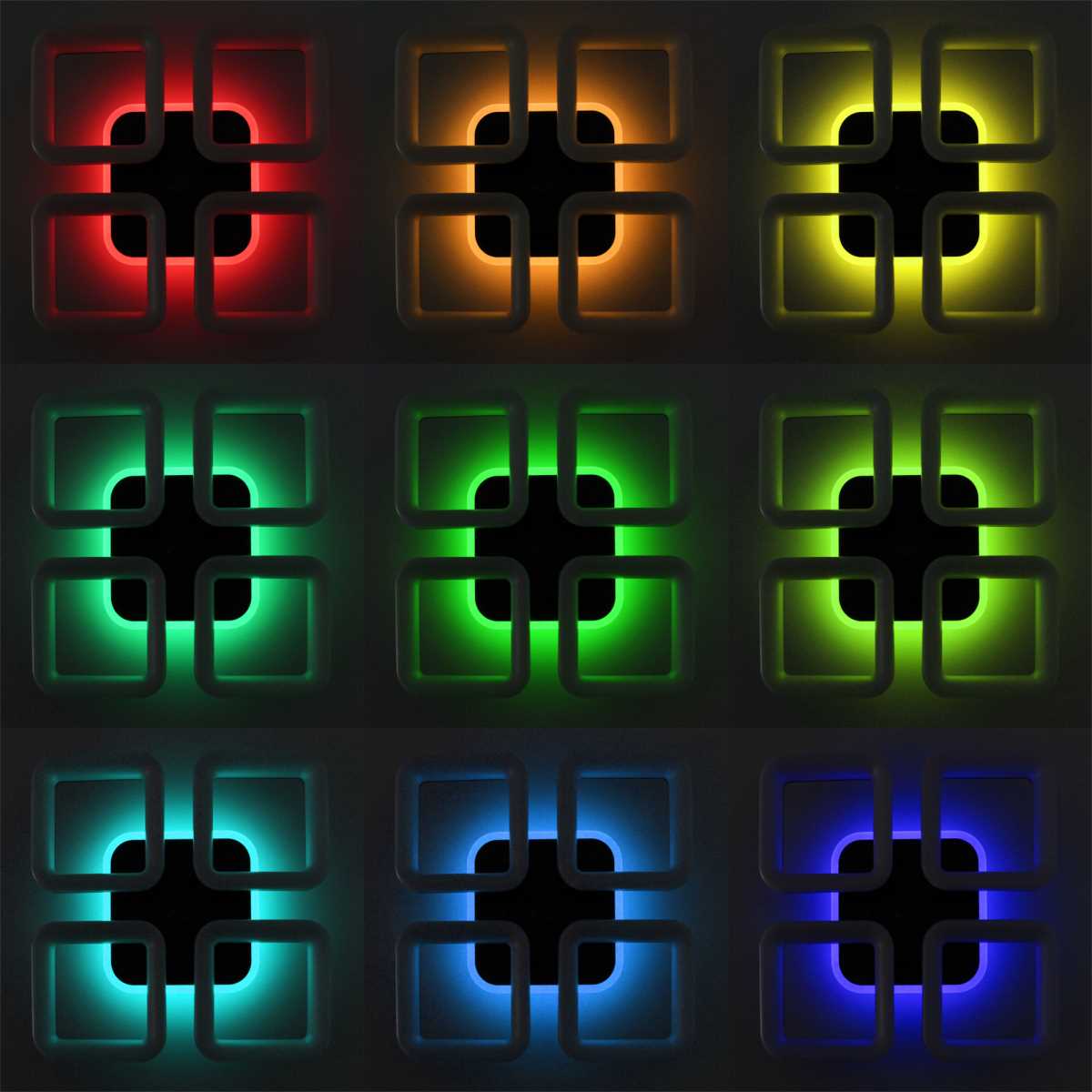 Потолочная светодиодная люстра Citilux Паркер Смарт CL225A245E 2