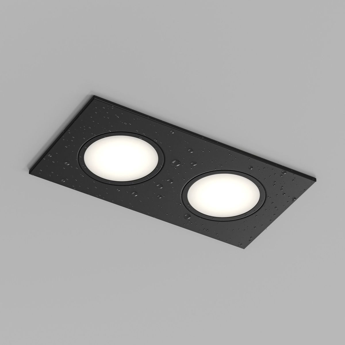 Встраиваемый светильник Denkirs Port DK3112-BK 3