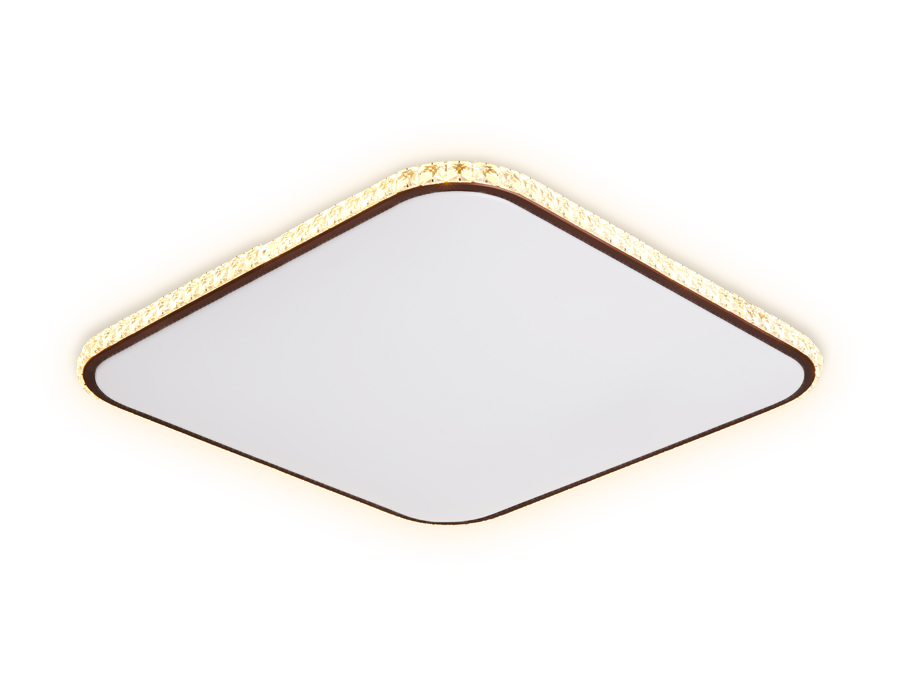 Потолочный светодиодный светильник Ambrella light Orbital Crystal FF76 4