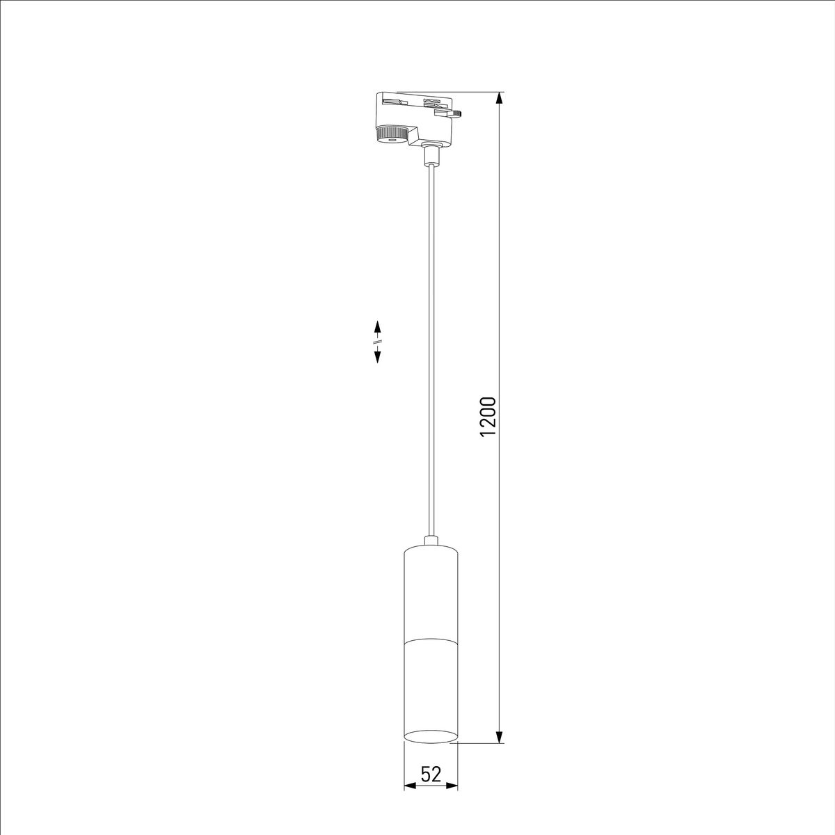 Трековый светильник TK Lighting 4403 Tracer Black Gold 2