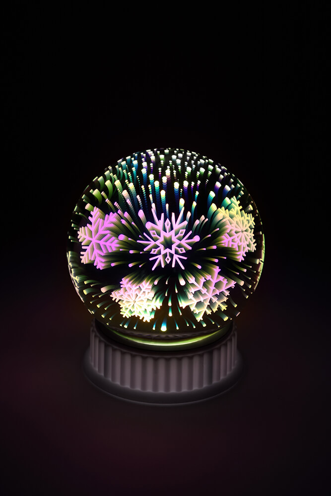 Светодиодная новогодняя фигура ЭРА ENGDS-15 снежинки 6 LED Б0051951 1