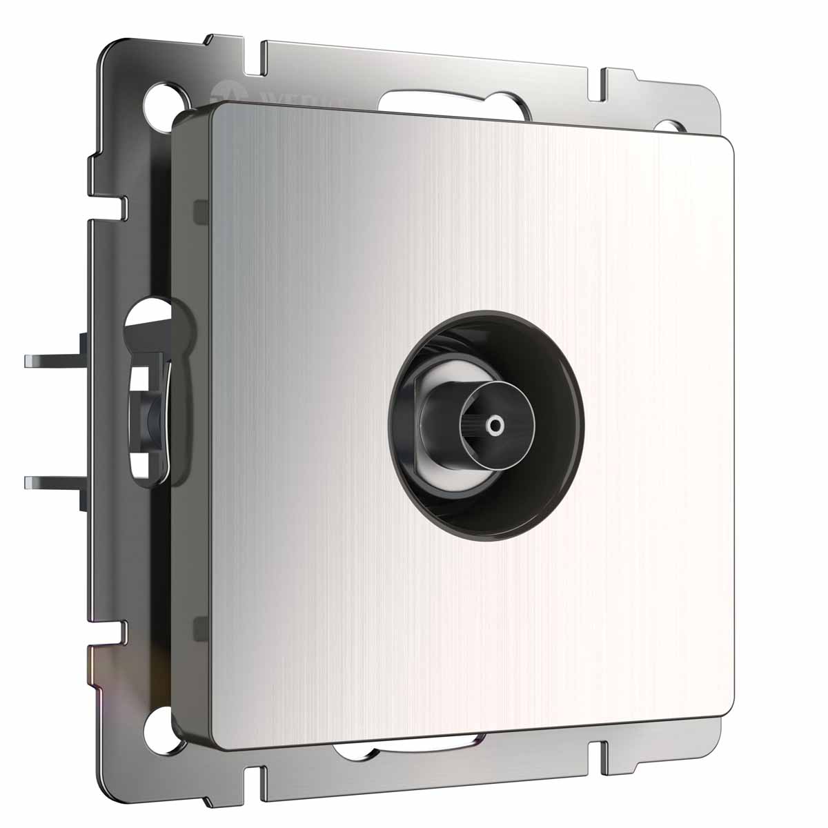 ТВ-розетка оконечная Werkel глянцевый никель W1183002 4690389158261