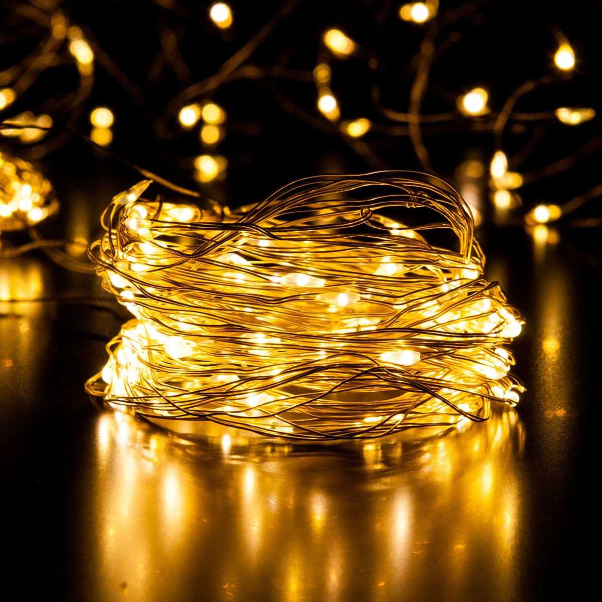 Светодиодная гирлянда Eurosvet Занавес Роса 230V 200-004 теплый белый 2