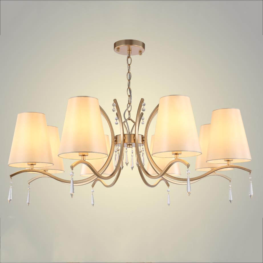 Подвесная люстра Crystal Lux Renata SP8 Gold 2