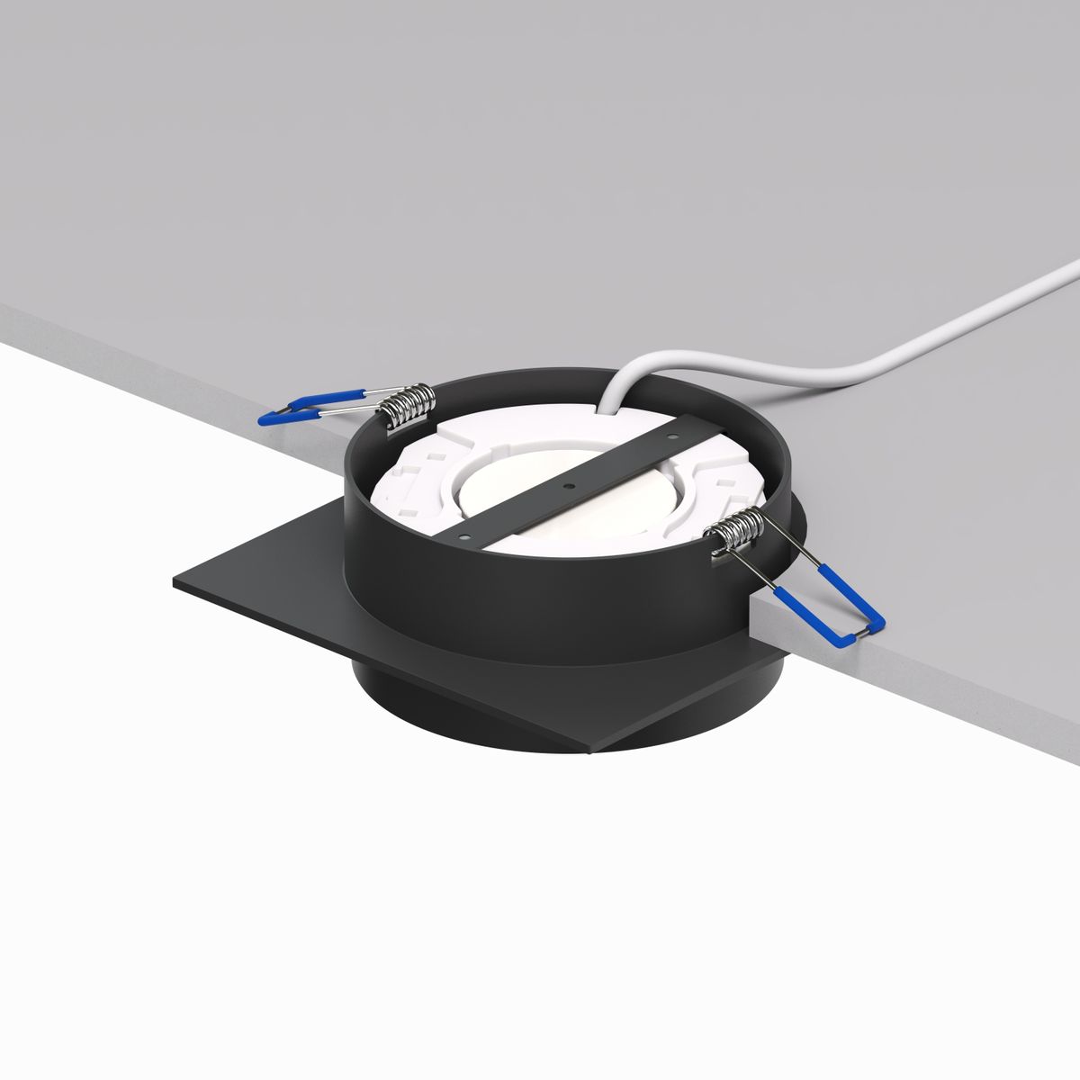 Встраиваемый светильник Denkirs Flat DK2091-BK 1