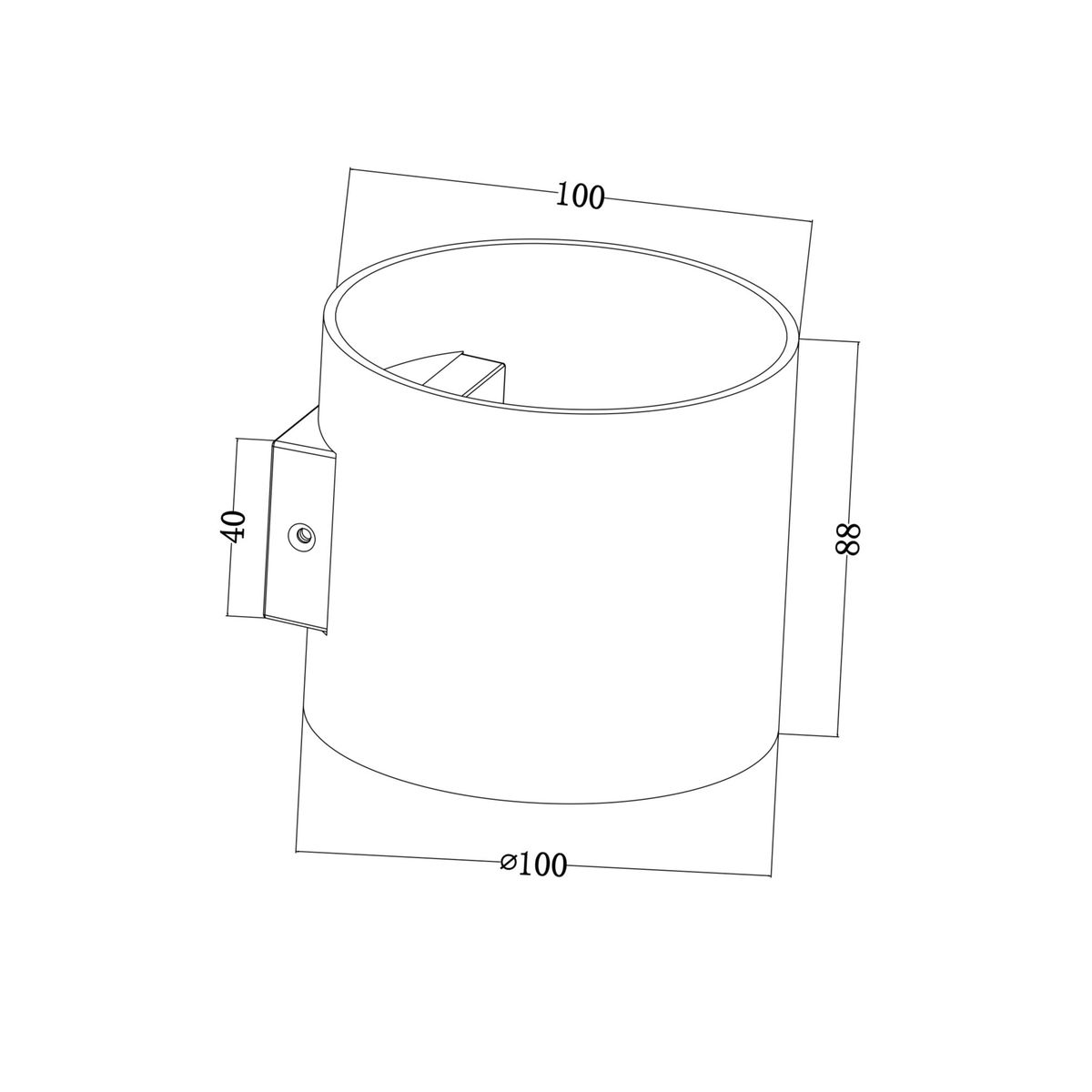 Бра Maytoni Rond C066WL-01MG 2
