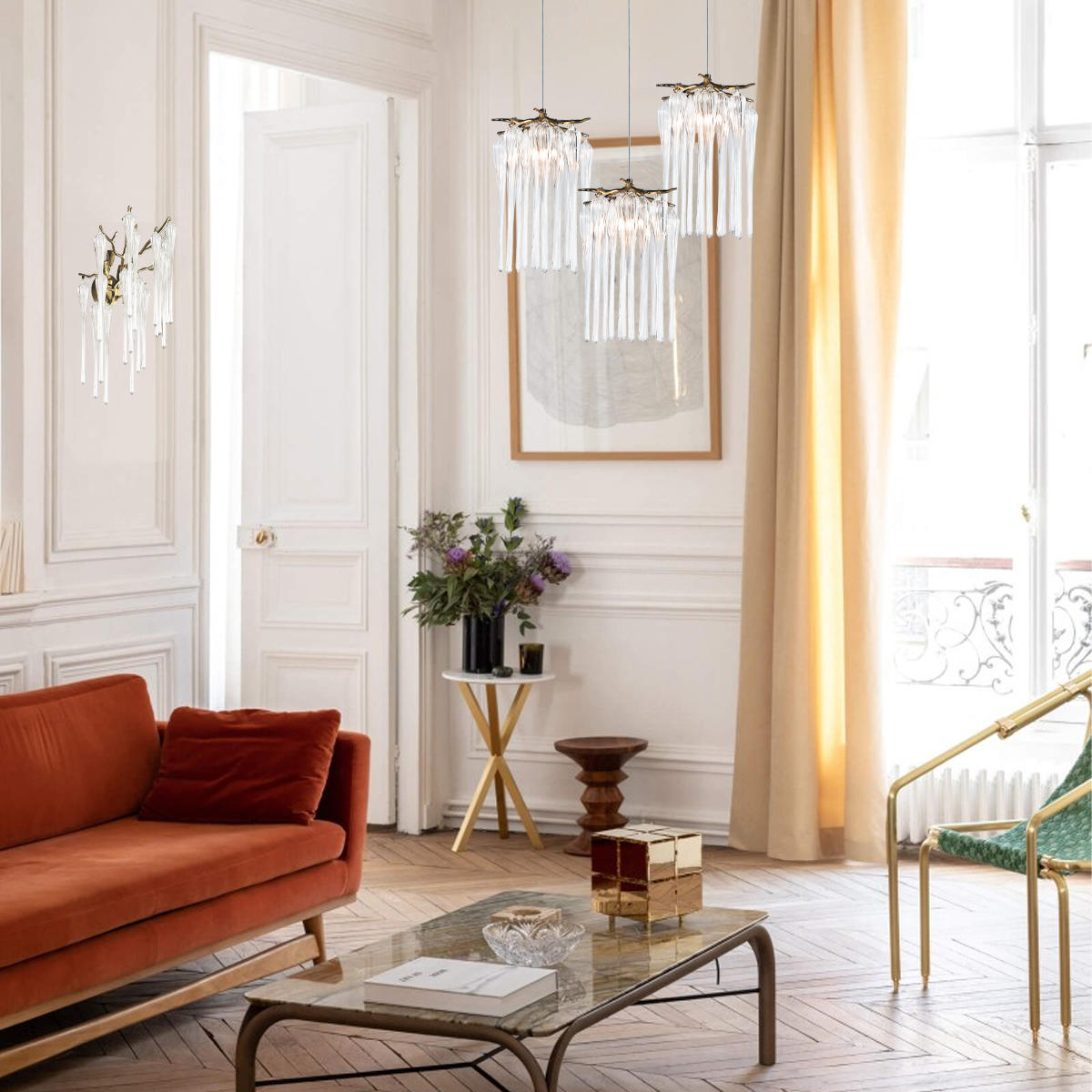 Бра Loft IT Waterfall 10350/3W AB 1