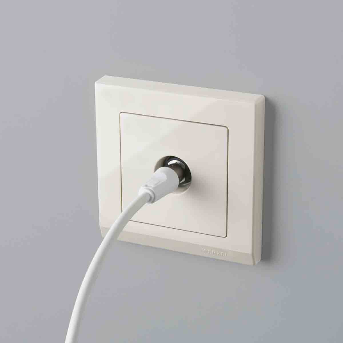 ТВ-розетка проходная Werkel (слоновая кость) W1184003 4690389155819 3