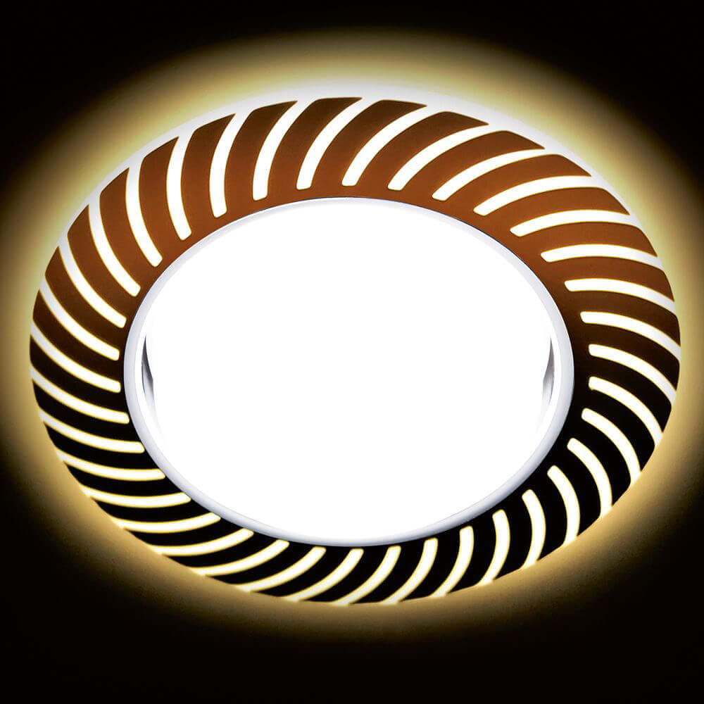 Встраиваемый светодиодный светильник Ambrella light GX53 LED G444 WH/WW 1