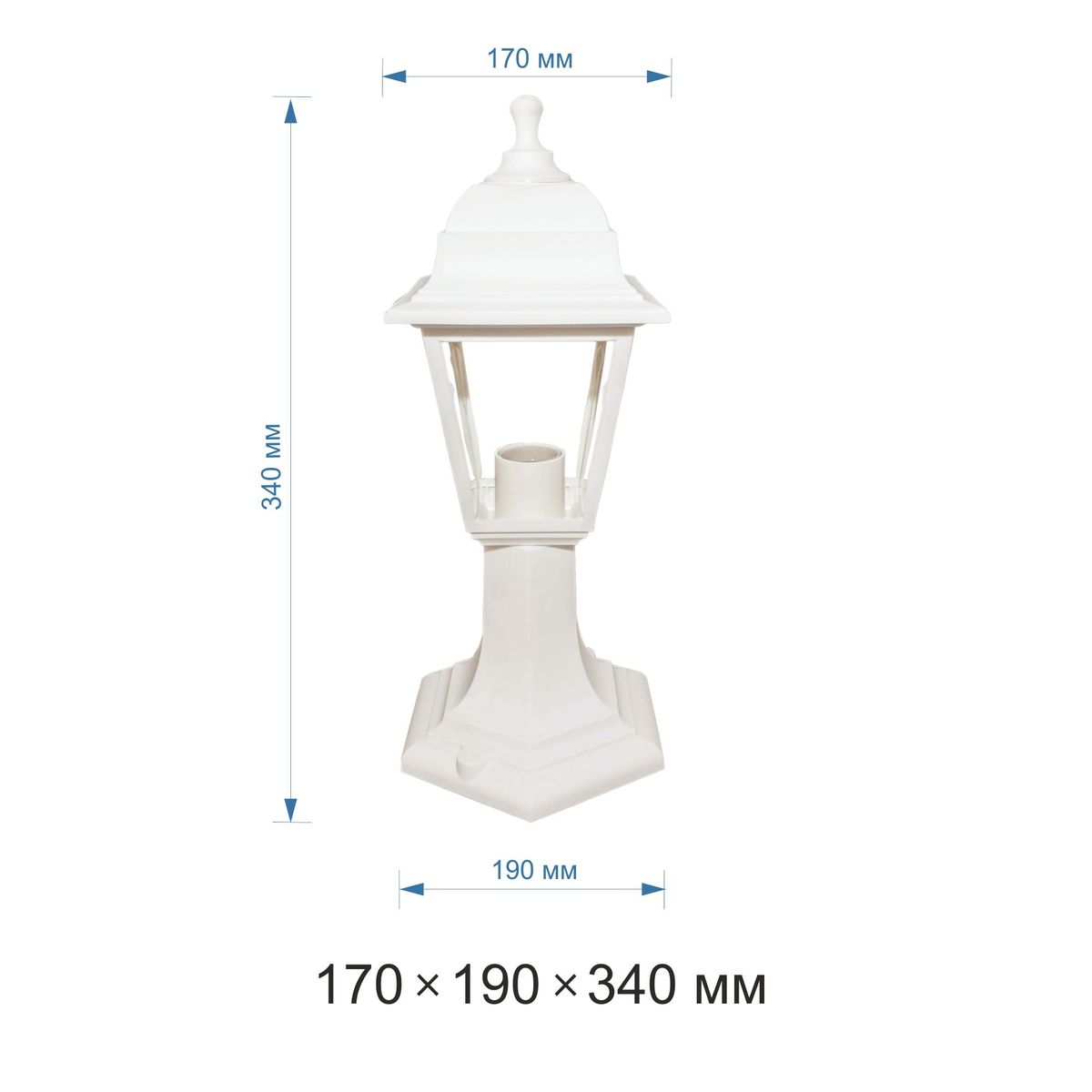 Уличный светильник Apeyron Оскар 11-12бел 1