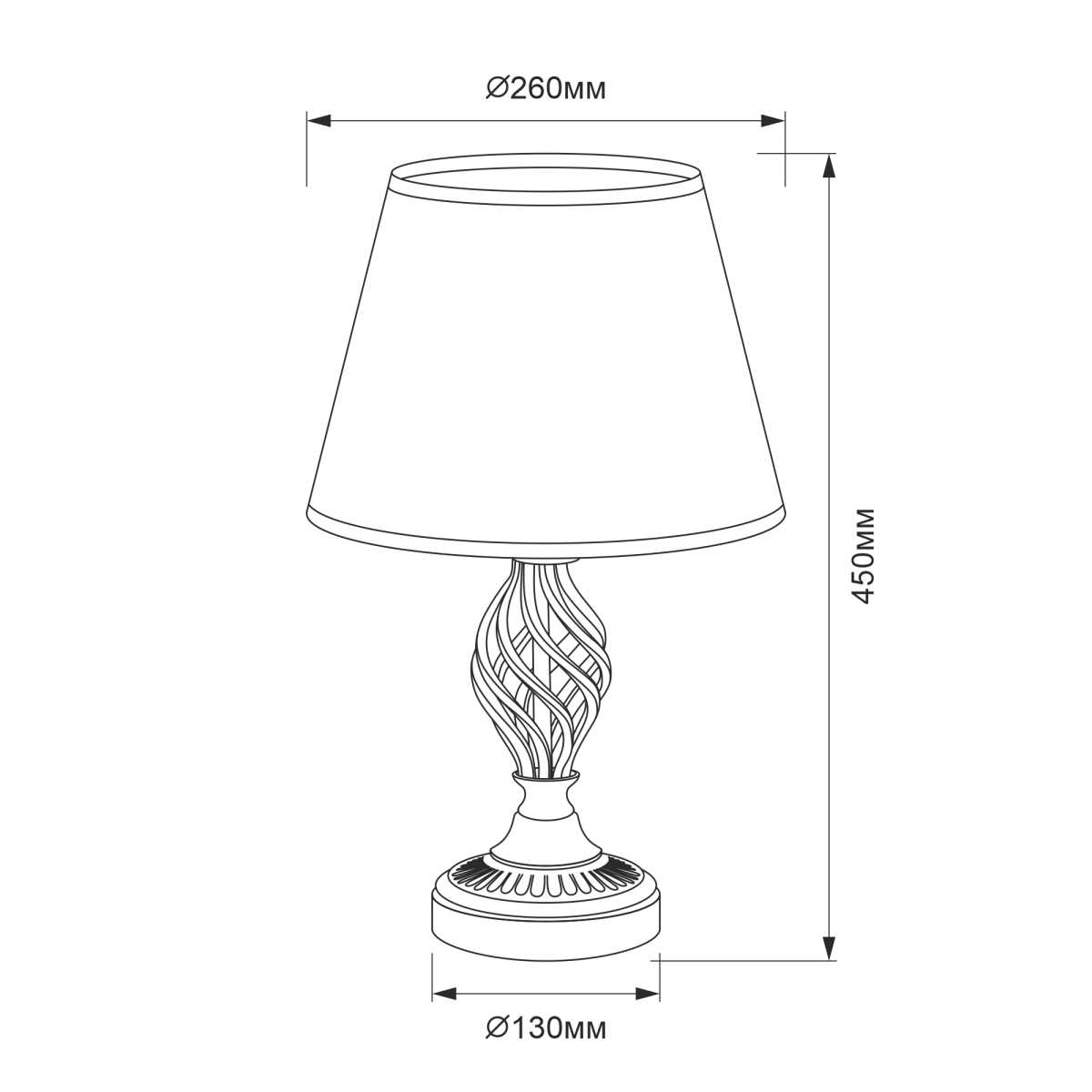 Настольная лампа Citilux Вена CL402833 4