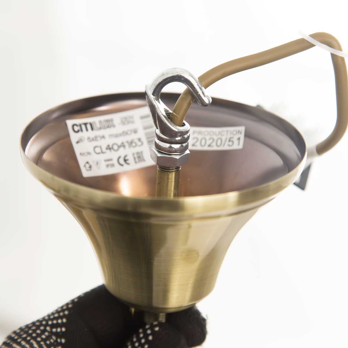 Подвесная люстра Citilux Кармен CL404163 4