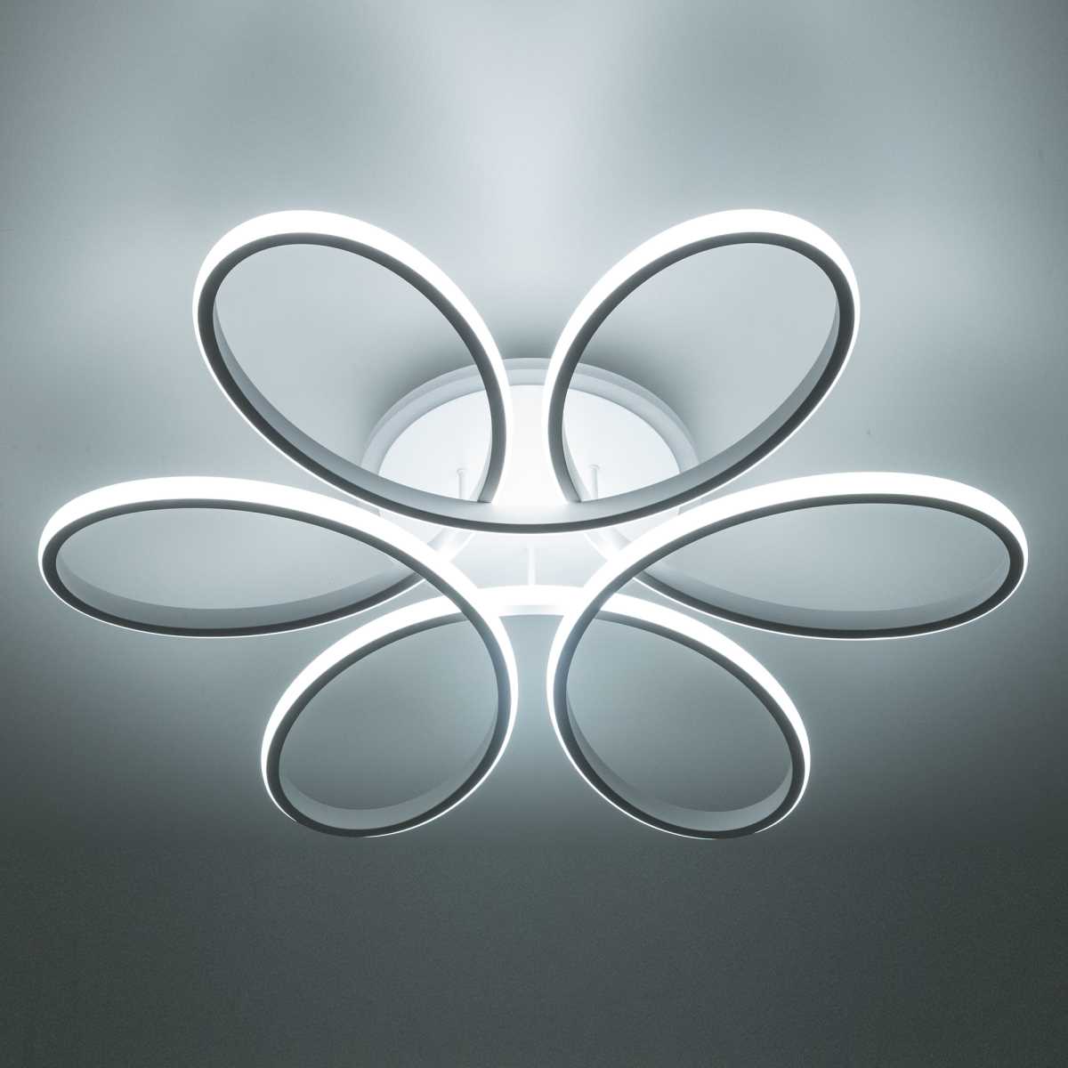 Потолочная светодиодная люстра Citilux Сезар Смарт CL233A170E 5