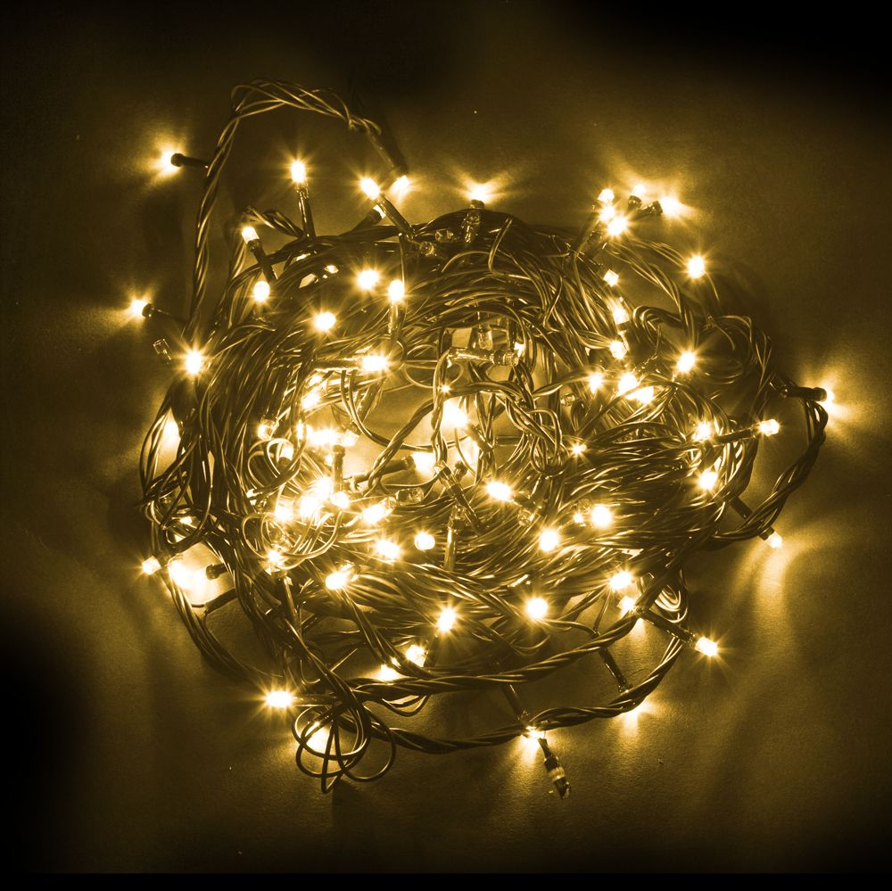 Светодиодная гирлянда Feron Линейная 230V желтый с мерцанием CL05 32309 1