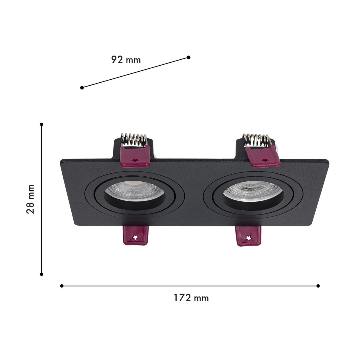 Встраиваемый светильник Favourite Lamppu 4646-2C 5