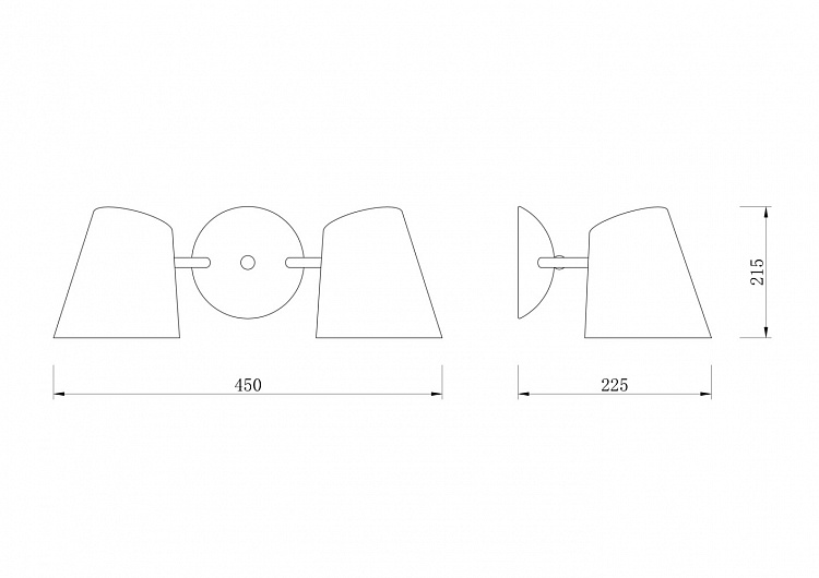 Бра Freya Nordic FR5127WL-02B 1