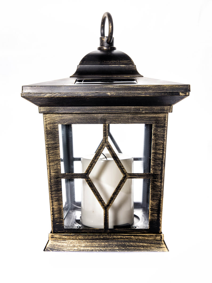 Подвесной светильник на солнечных батареях Uniel USL-S-180/PT220 Bronze lantern 10227 1