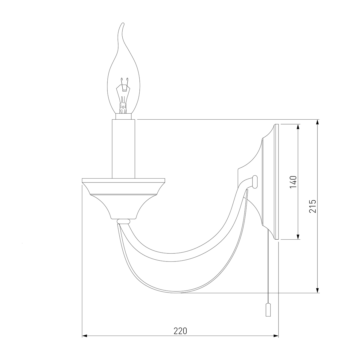 Бра Eurosvet Lazzaro 60098/2 хром 3
