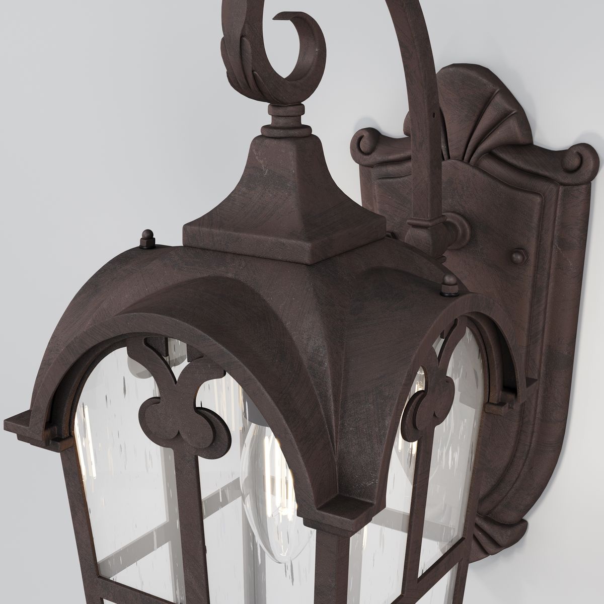 Уличный настенный светильник Maytoni Outdoor Albion O413WL-01BZ 4