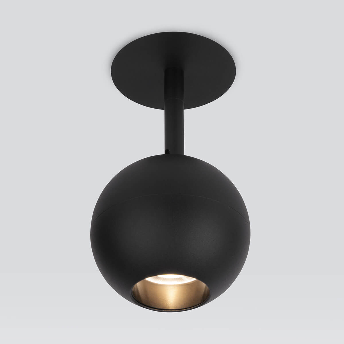 Встраиваемый светодиодный спот Elektrostandard Ball 9926 LED 12W 4200K черный a053738 3
