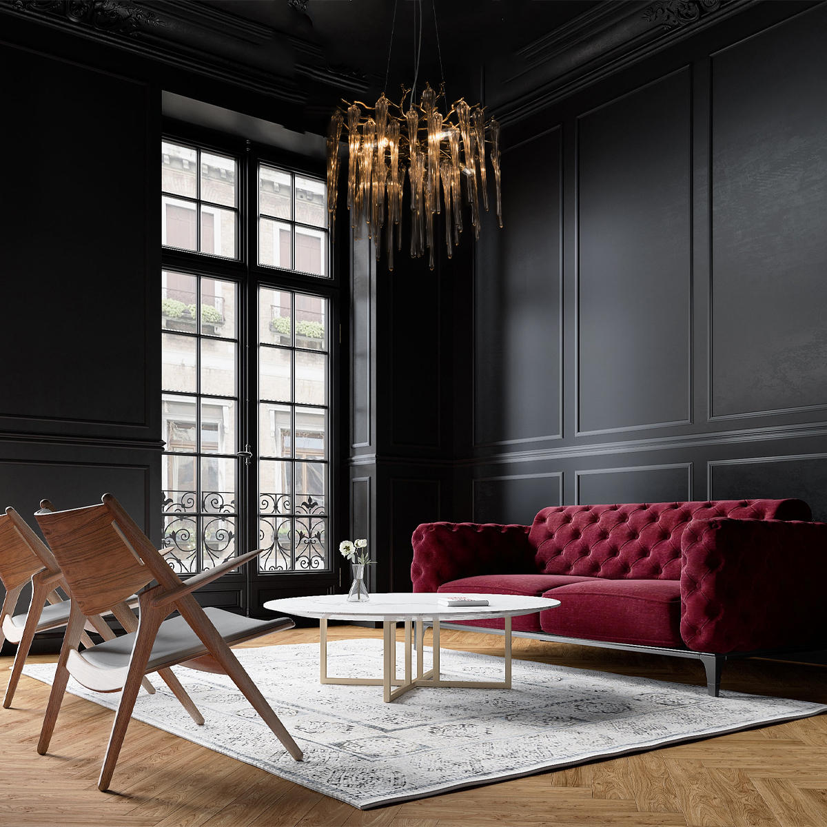 Подвесная люстра Loft IT Waterfall 10350/760 AB 1