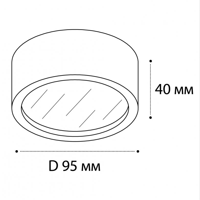 Потолочный светодиодный светильник Italline M04-525-95 black 4000K 1