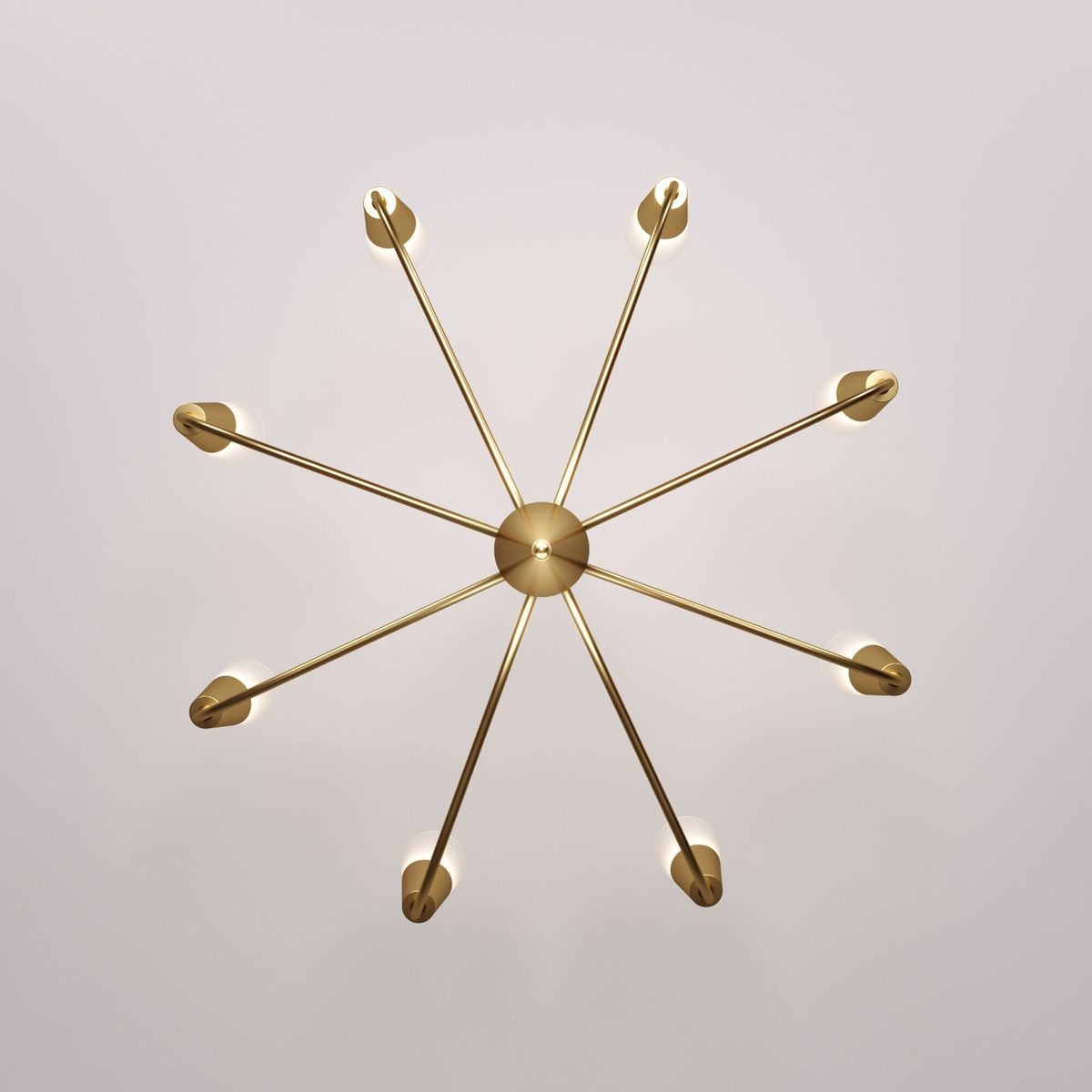 Подвесная люстра Eurosvet Rhyton 60167/8 латунь 2