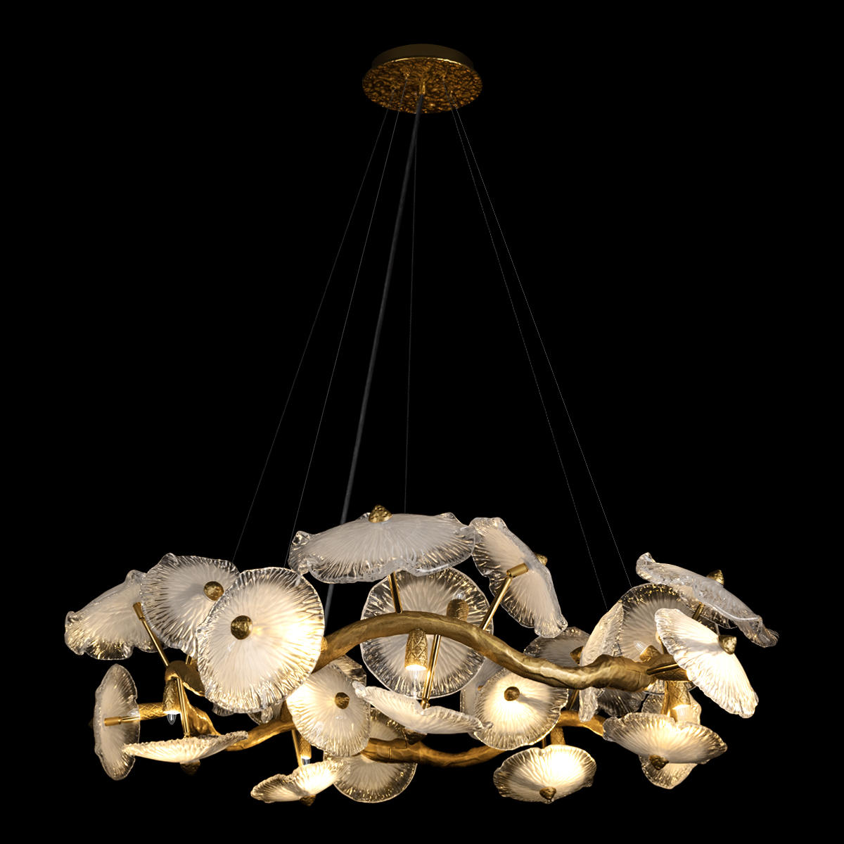 Подвесная люстра Loft IT Bloom 10352/1050 AB 4