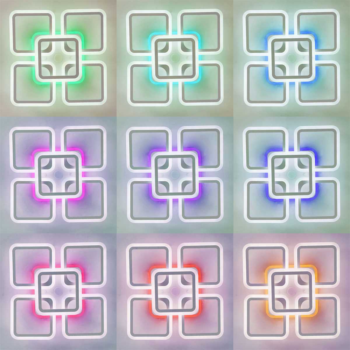 Потолочная светодиодная люстра Citilux Марсель Смарт CL232A150E 3