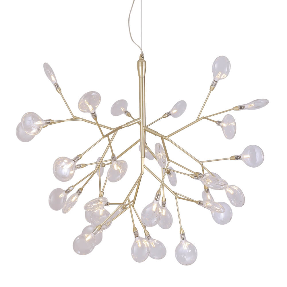 Подвесная люстра Crystal Lux Evita SP36 Gold/Transparent 2