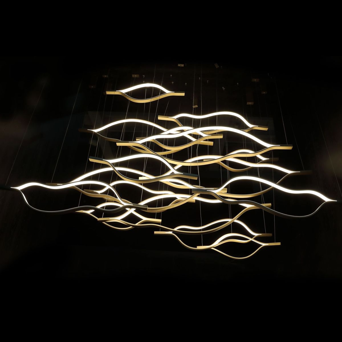 Подвесной светодиодный светильник Mizi'en Combo MZ160172-2-1000 1