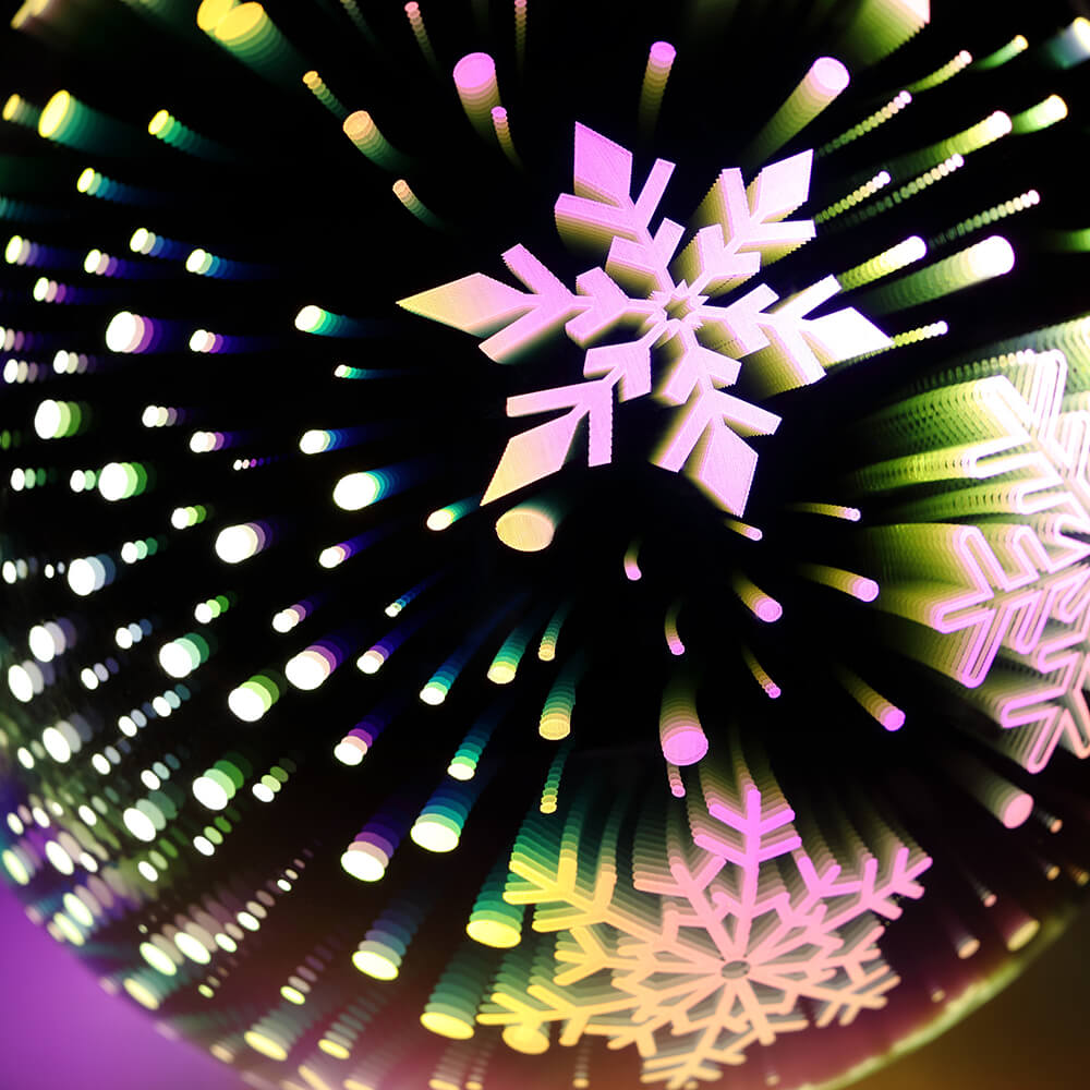 Светодиодная новогодняя фигура ЭРА ENGDS-15 снежинки 6 LED Б0051951 2