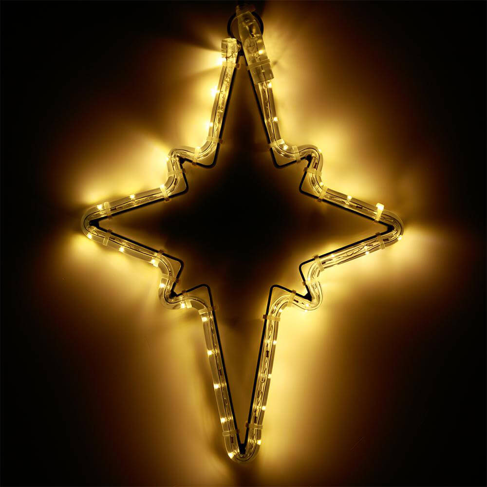 Светодиодная фигура Ardecoled Звездочка ARD-Star-M3-380X250-36Led Warm 025314 1