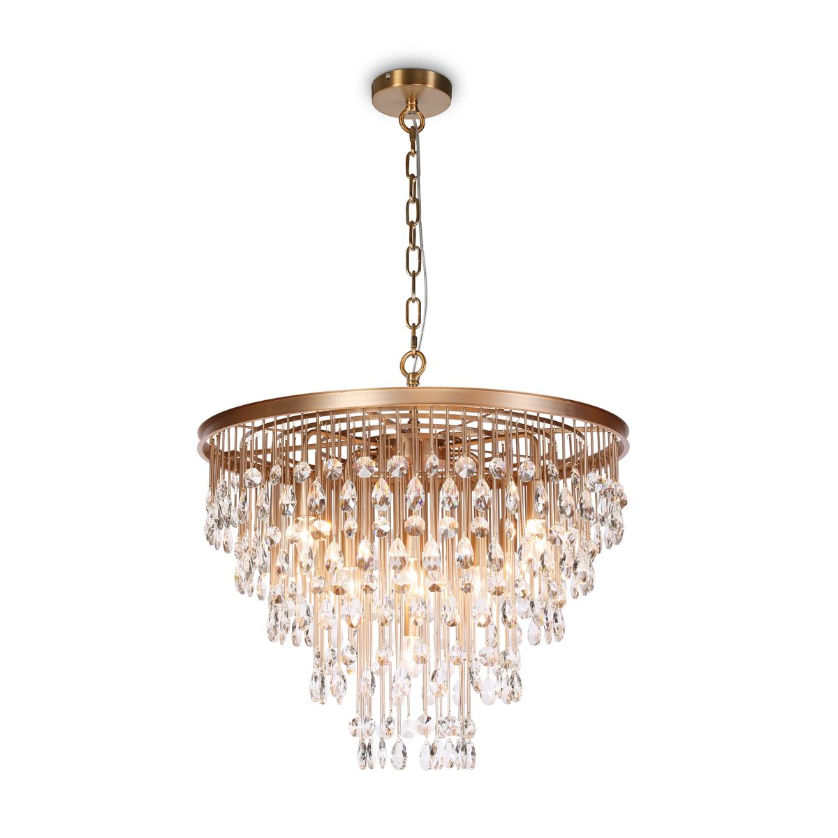 Подвесная люстра Maytoni Linn MOD091PL-09G 2