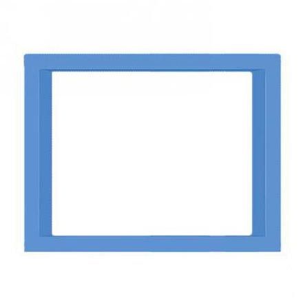 Вставка 2-модульная Mono Electric Larissa синий 103-000600-153