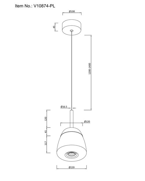 Подвесной светодиодный светильник Moderli Eir V10874-PL изображение 2 Подвесной светодиодный светильник Moderli Eir V10874-PL Фото № 2