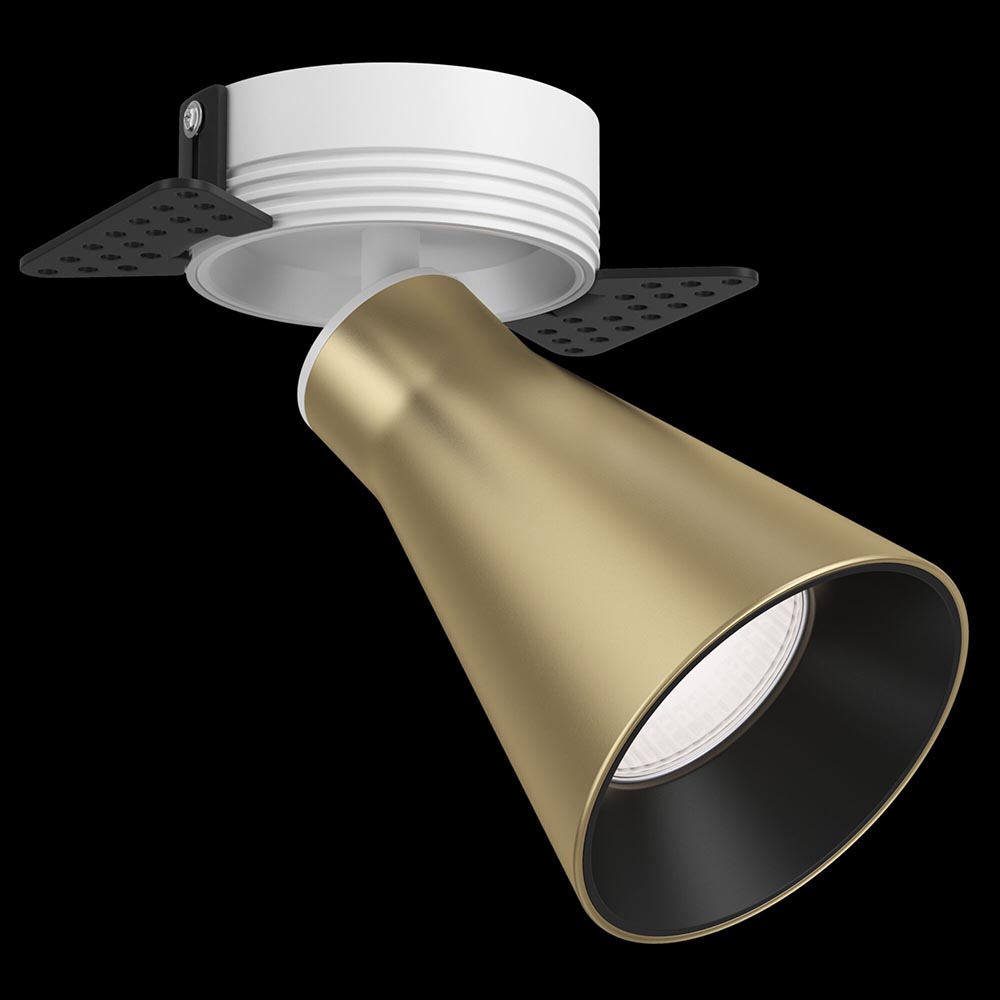 Встраиваемый спот Maytoni Technical Virar C060CL-1MGW (C060CL-01MG+DLA048-01W) 1