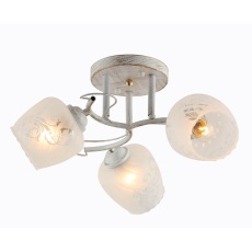 Настольная лампа Uniel ULW-R07 T/3000K/150C/A Гортензия Белый/Светлая роза UL-00007227