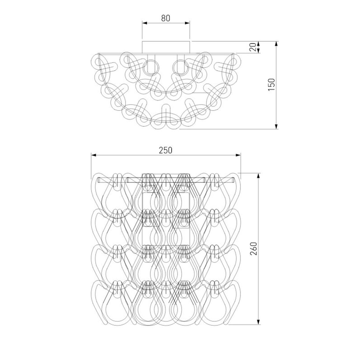 Настенный светильник Bogates Cappio 380/2 a069358 1