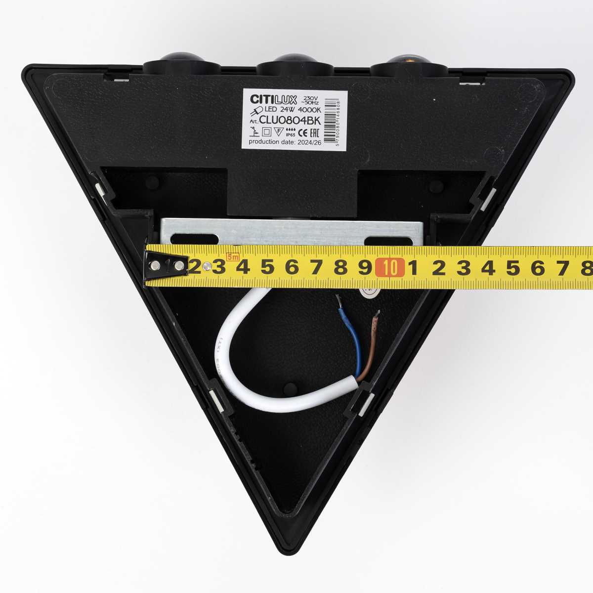 Уличный настенный светодиодный светильник Citilux Domus CLU0804BK 1